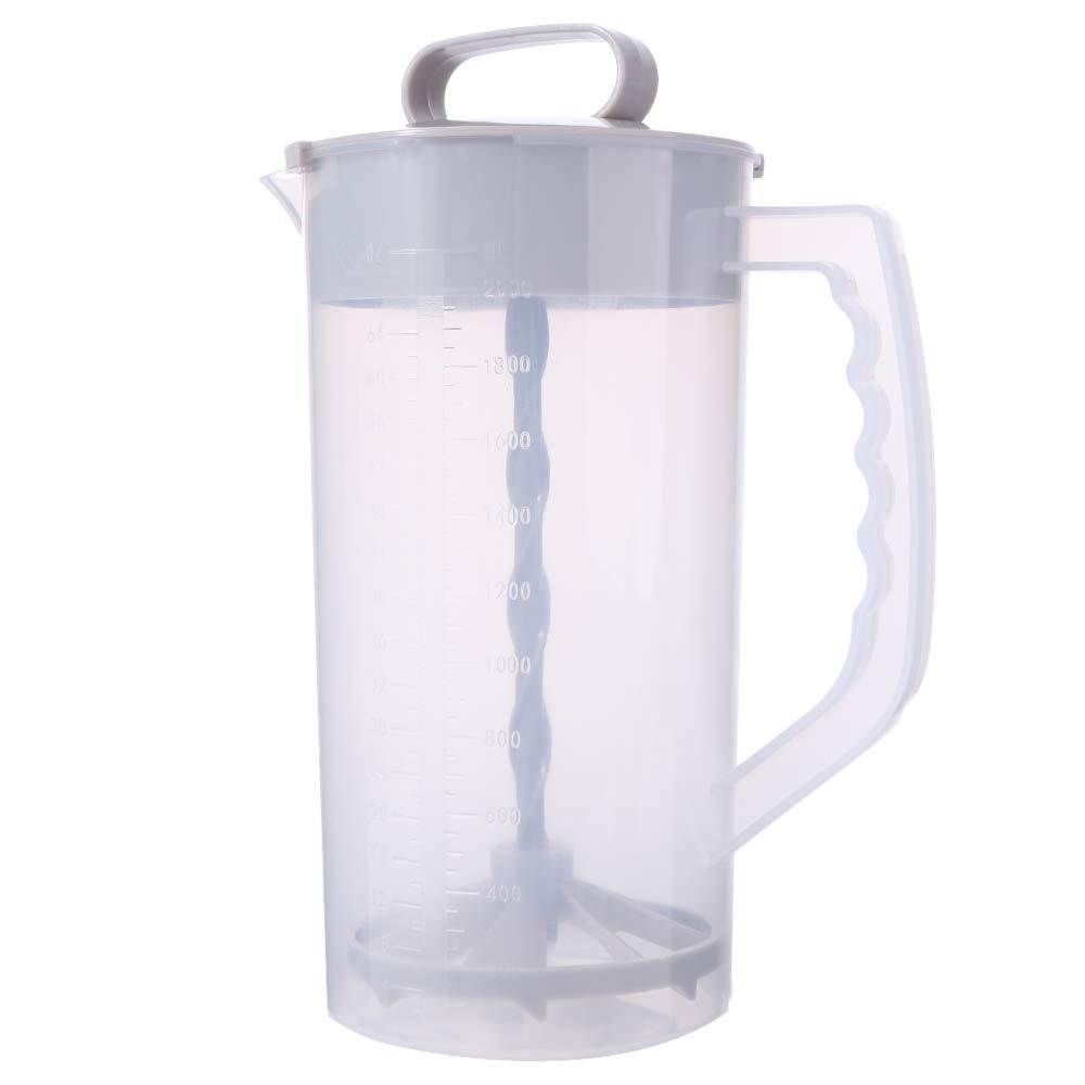 Manual Mixing Pitcher Heat Resistant Beverage Blending Container  Milktea Shop