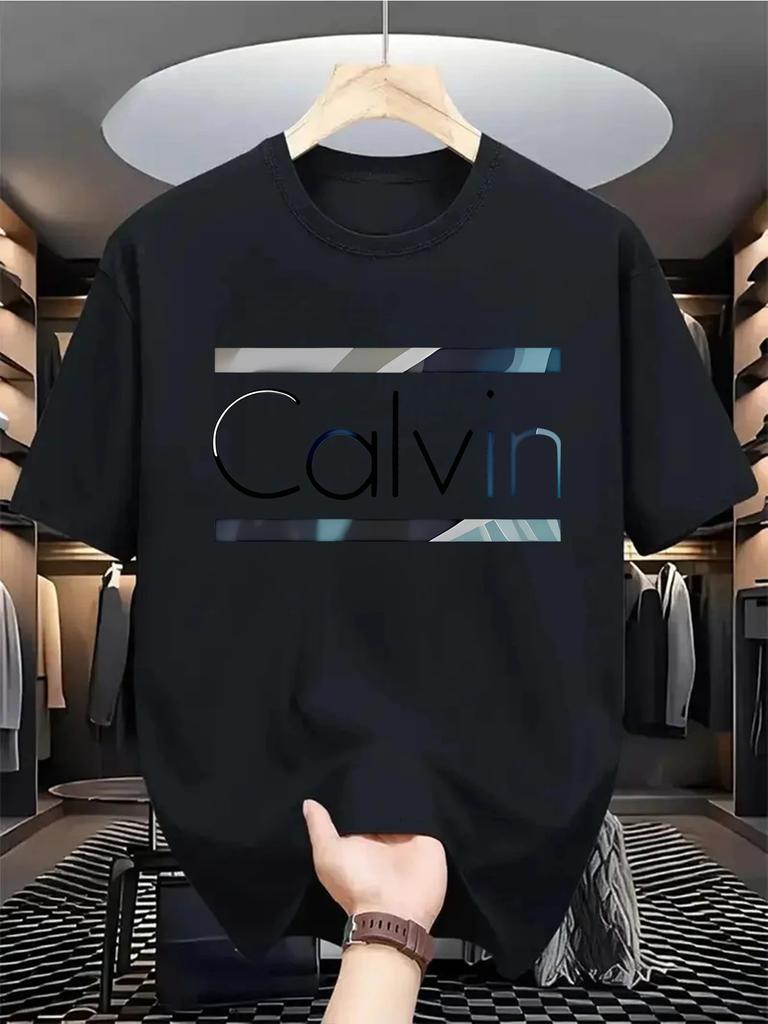 Simple Versatile Letter Print 100 Cotton Men Woment Tshirt Summer Autumn Daily Outdoor Sports Party Casual Street Short Sleeve