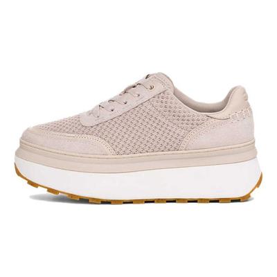 Marlin Series Round Toe Thick Sole Low Top Casual Shoes Women Sneaker Terracotta White 1170556-CERA