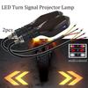 Sequential Flowing Motorcycle LED Turn Signal Blinker Running Light Indicators