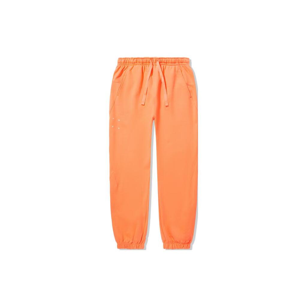 Li Ning Vital Knitted Sweatpants Men s Cloud Satin Orange AKLTD97-2 XL