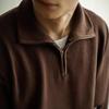 Men's 2025 Autumn/Winter Half-Zip Stand Collar Knit Sweater