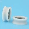 Ruedas de Polea Redonda de Nylon con Ranura en U y Rodamiento de Bolas, Usadas Para Puertas y Ventanas, Polea de Ducha, Puerta Corredera de Cajón Diámetro 23-43 mm