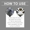 Homonth Automobile Wheel Polishing Paste Polishing Brightening Anti-Fouling Cleaning Maintenance Rapid Brightening Restoration of Luster100g
