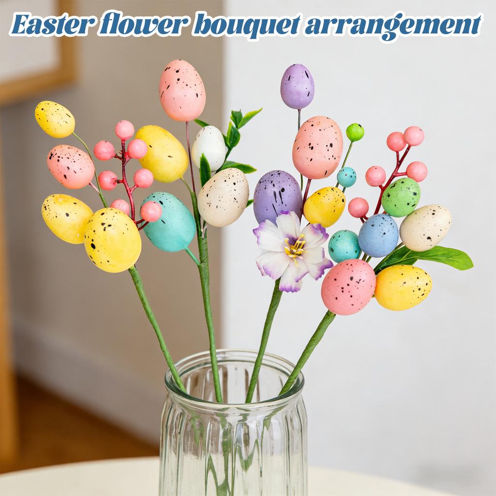 Simulated Easter Egg Bouquet, Branch Arrangement, Courtyard Decoration