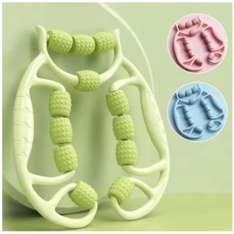 12-Position Circular Leg Massager – Muscle Relaxation & Stretching Device for Toning and Slimming Legs at Home