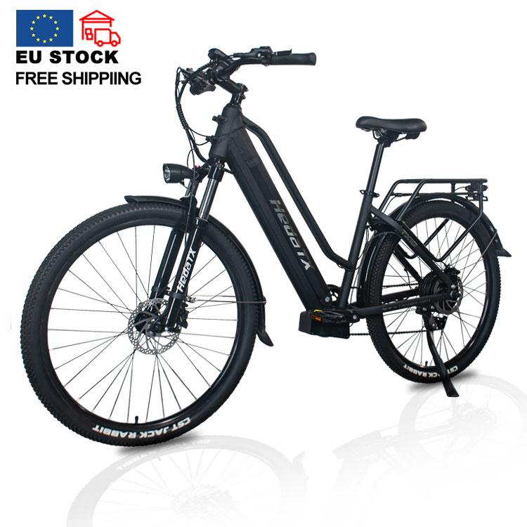 Hedatx TX10 Mountain Adult Electric Bicycle With Seat 27.5 Inch Off-Road Tires EBike 48V15.6Ah Battery 350W Motor Outdoor All-Terrain Electric Bike