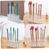 New 26 Holes Makeup Brushes Organizer Transparent Durable Makeup Brushes Holder Acrylic Nail Brushes Organizer For Makeup Vanity