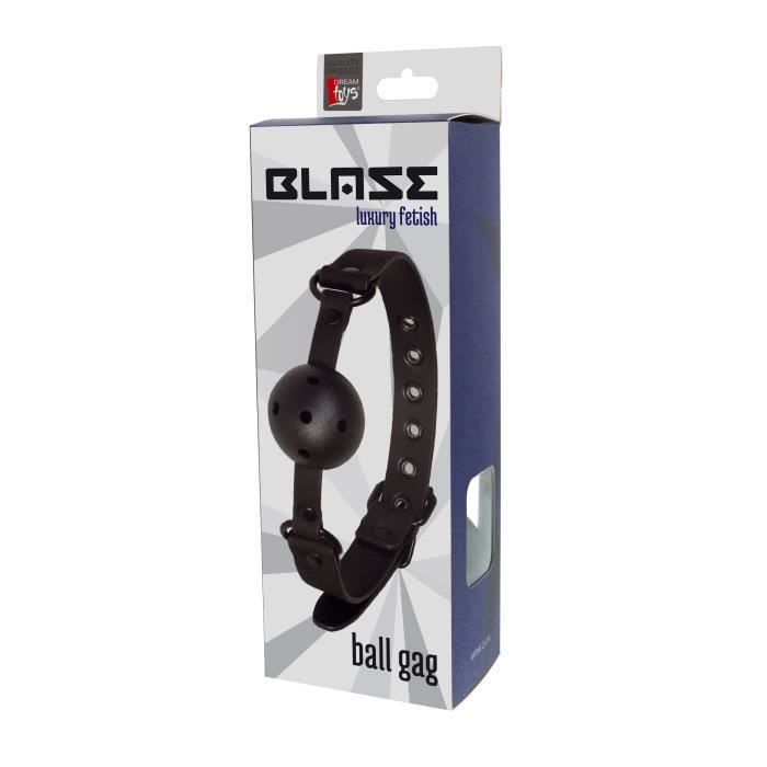 Ball Gag Bâillon Boule - Couleur:Noir