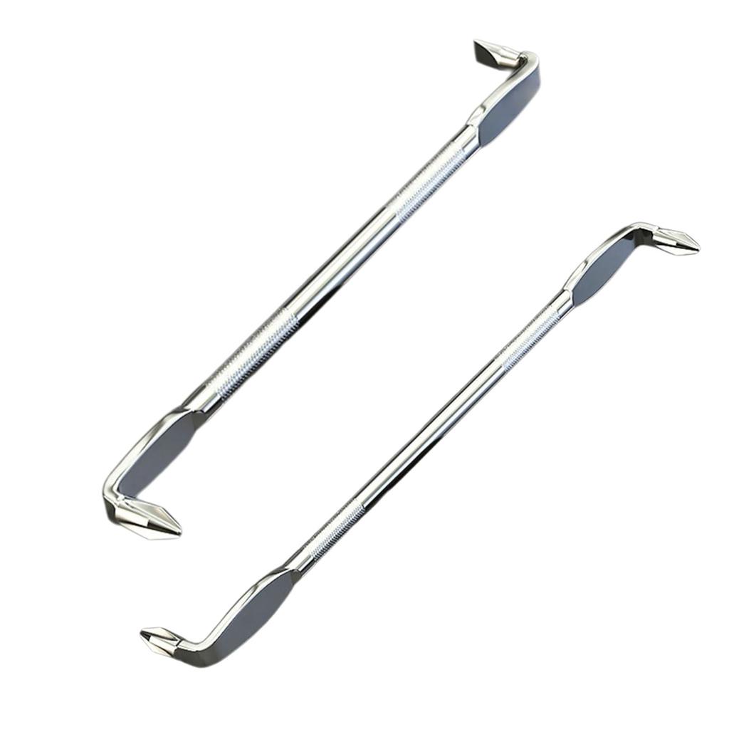 Z-förmiger magnetischer Winkelschraubendreher 90-Grad-Rechtwinkel-Doppelkopf-Offset-Schraubendreher für Präzisions-Handwerkzeugarbeiten