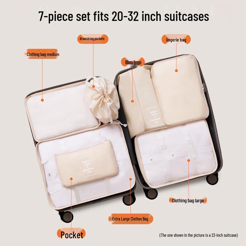 Travel Luggage Organizer Set