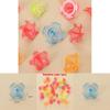 Plastic Hand Twist Transparent Gyroscope Toy For Kids Play And Collection