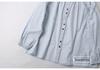 Japanese-Inspired Artistic Pleated Long Sleeve Women's Shirt - Spring Collection