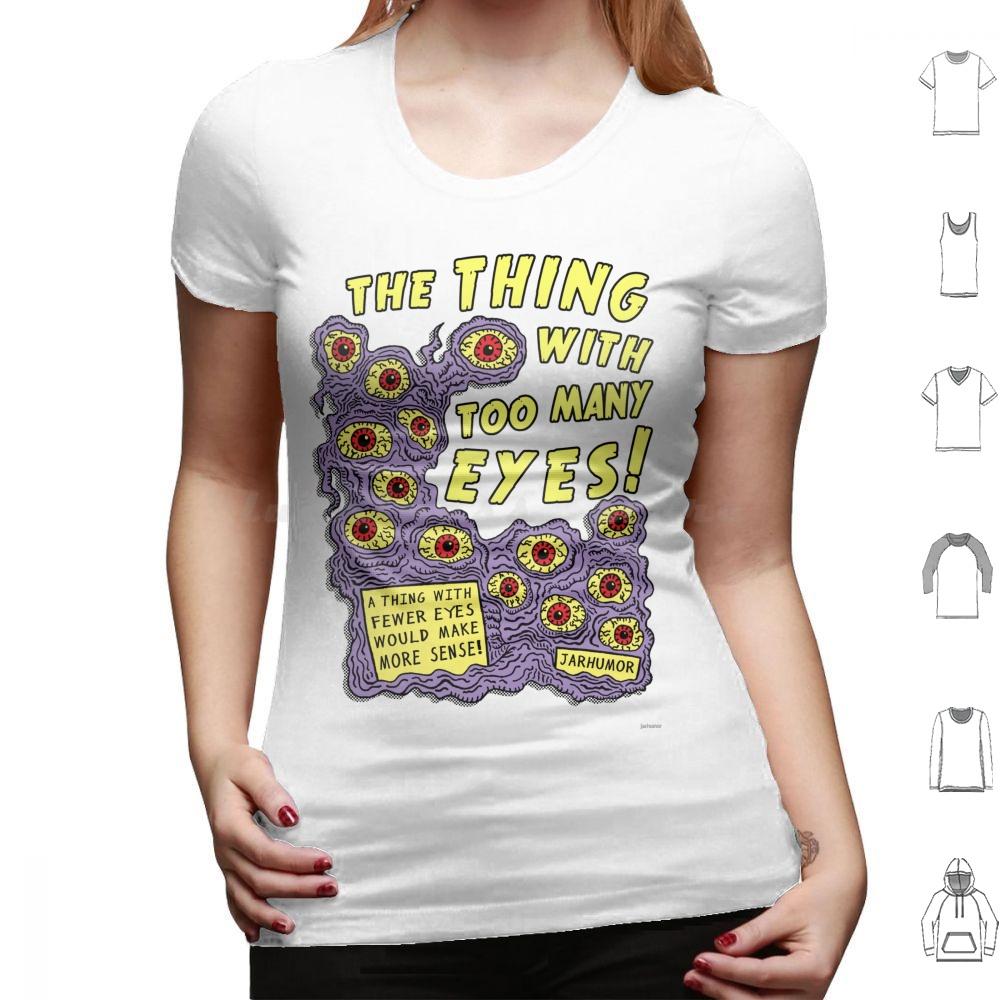 Too Many Eyes T Shirt Men Women Kids 6xl Eyes Eye Eyeball Monster Movie Movies Film Cinema Ed Wood Midnight Midnite Creature
