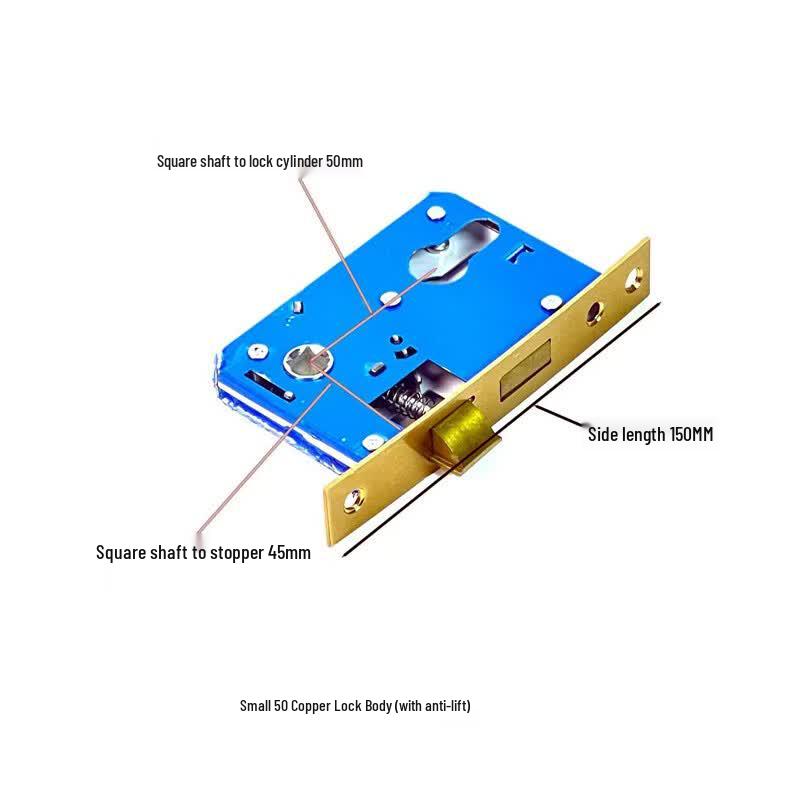 Gongyue Indoor Wooden Door Lock Body