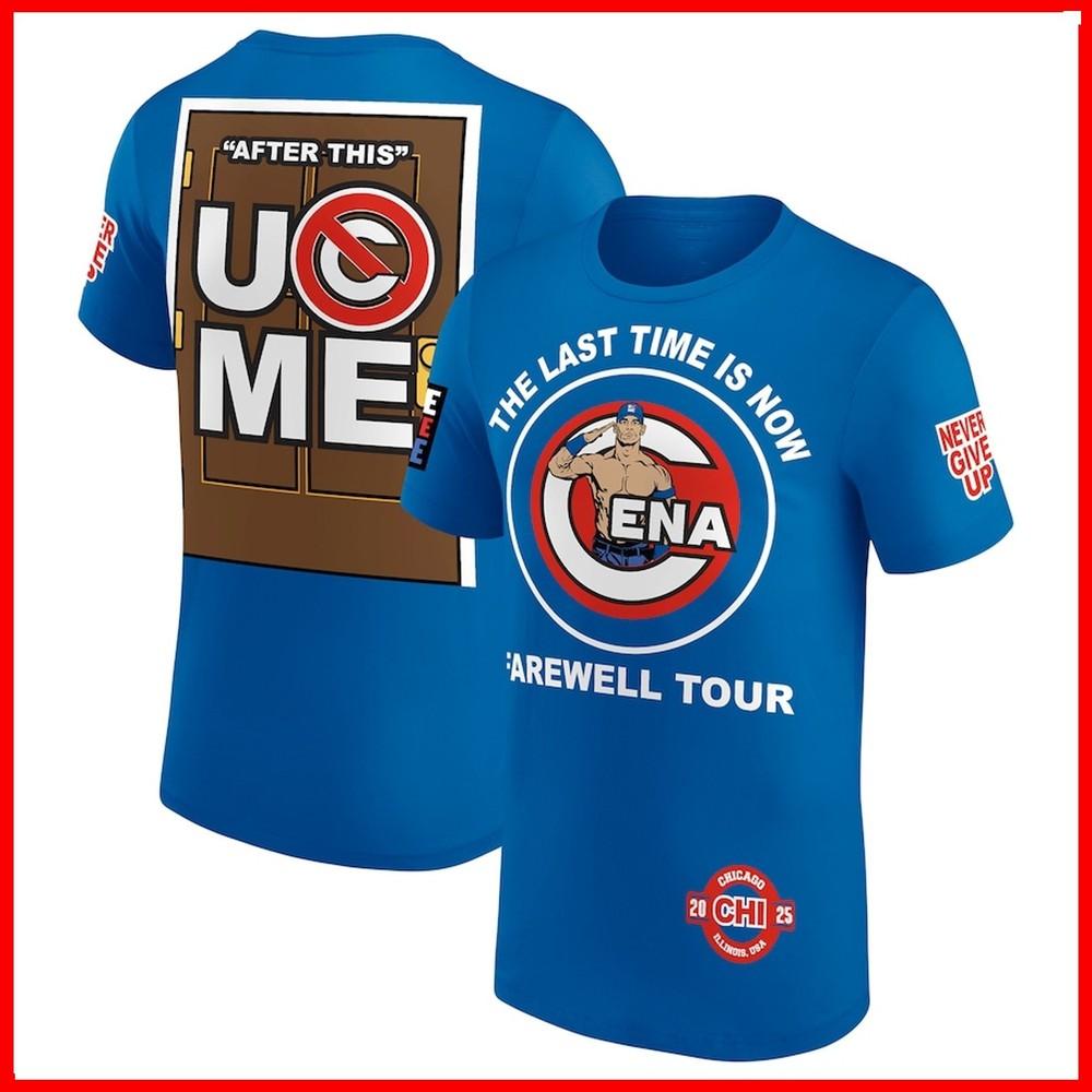 HEISSER VERKAUF - John Cena Abschiedstour 2025 Chicago AOP T-Shirt Alle Größen S-3XL