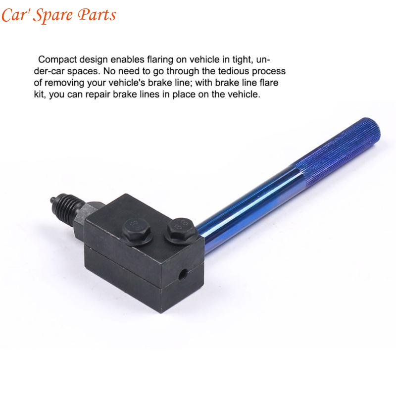 Y4UA Brake Pipe Flaring Tool Professional 3/16" Use In Situ Automobile Brake Oil Pipe Reaming Tool