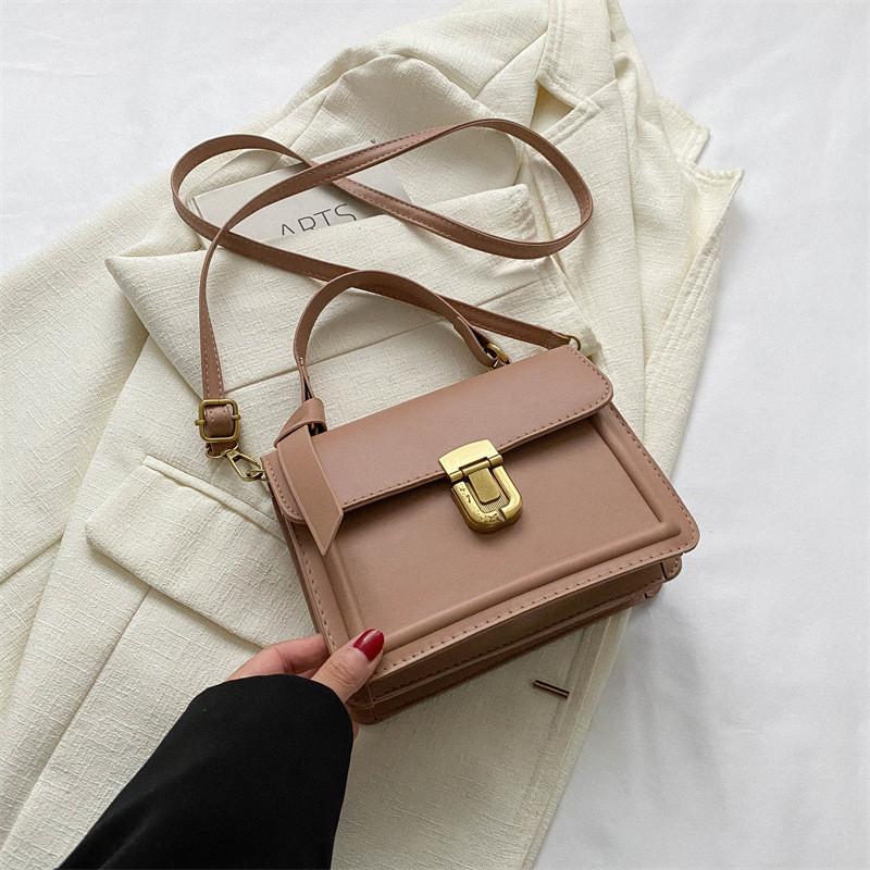 Fashionable Minimalist Handbag For Women Luxurious Small Square Crossbody Bag
