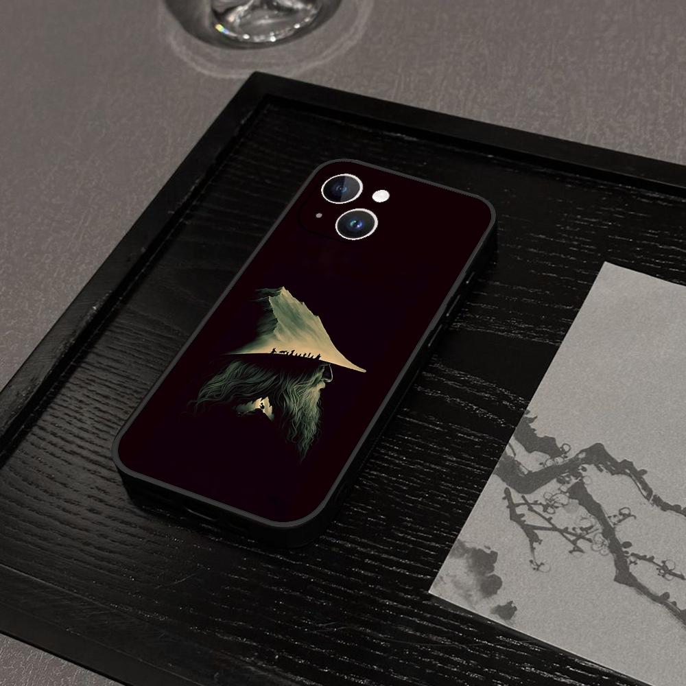 Movie The L-Lord R-Rings Phone Case For Iphone 16 15 11 13 14 Pro Max 7 8 Plus X Xr Xs Max 12mini Black Shell Cover Case
