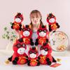 Year of the Horse mascot doll New Year's goods lucky bag pony annual meeting gift red goods doll