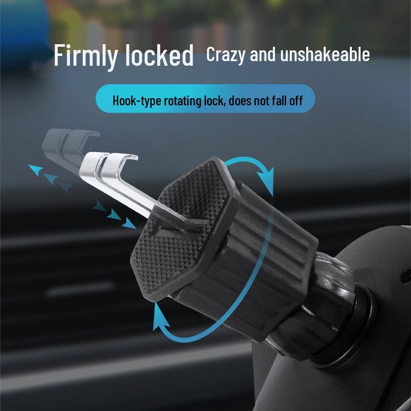

Car Vent Phone Holder - Gravity Support Stand with Double Hook Design