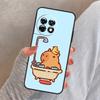 Cute Cartoon Capybara Cover For OnePlus Nord 4 3 CE 2 Lite N20 N10 N30 OnePlus 8T 10T 13 13R 12 12R 11 10 Pro Case