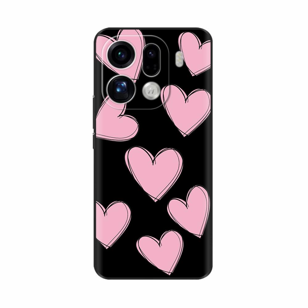 For OPPO Find X9 Find X9 Pro 5G Shockproof Case Soft TPU Silicone Phone Cover FindX9 Pro Funda Bumper Cartoon Painted Back Cover