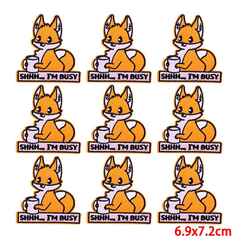 10 teile/los Großhandel Stickerei Patch Eisen Auf Patches Für Kleidung Patches Auf Kleidung Jacken Dekor Applikation Nähen Liefert