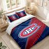 Sada povlečení 1 povlak na přikrývku 2 povlaky na polštář Potisk Montreal Canadiens Ložnice Domácí dekorace