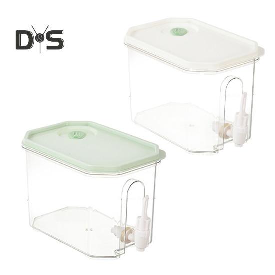 Drink Dispenser with Spigot 3.5L Cold Water Pitcher Beverage Liquid Drink Container for Fridge Lemonade Stand Juice Jug