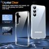 Anti-Yellowing Clear Case For Samsung Galaxy S26 Ultra S25 S24 S23 S22 Plus Transparent Shockproof Slim Phone Cover Accessories