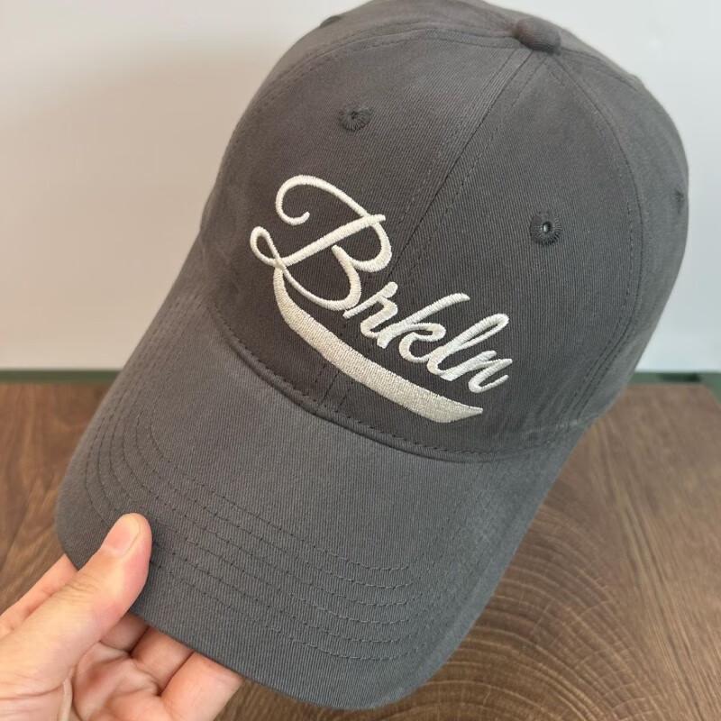 Unisex Embroidered Washed Cotton Baseball Cap