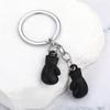 New 3D Boxing Mitten Keychain Pendant Portable Keyring Party Favors Keyring Jewelry Men And Women Car Key Chain Accessories