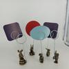 3Pcs Note Holder Stable Anti-Corrosive Spiral Clip for Notes Photos Menus