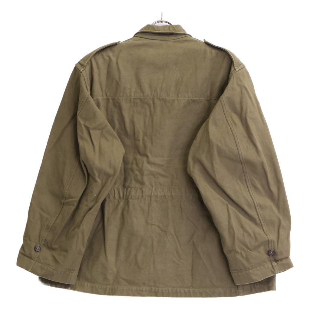Vintage 1940s French Army Khaki Early Model M-47 Jacket Jacket 26 khakiUsed