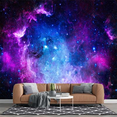 Große Galaxie Wandbilder Sternenhimmel Wandbilder für Wohnzimmer Schlafzimmer Sternennacht Tapete Heimdekor