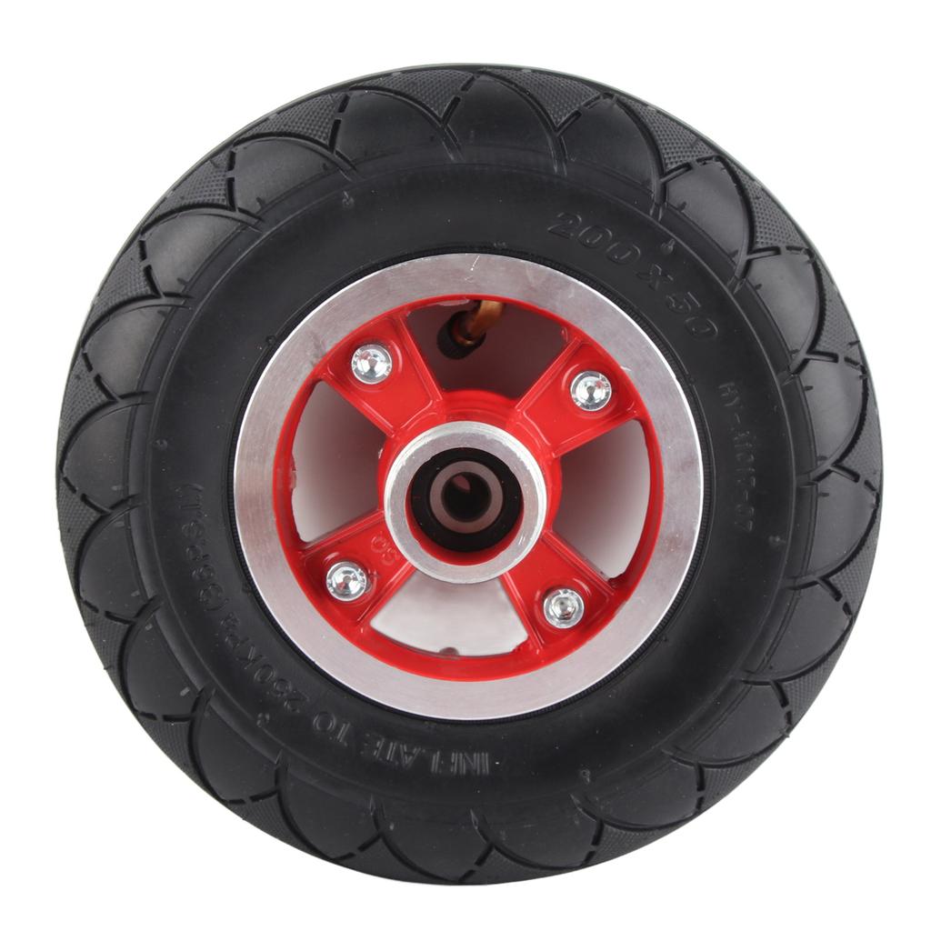 8 Inch 200X50 Electric Scooter Rear Hub Tyre Pneumatic Tire Inner Tube with Rear Hub