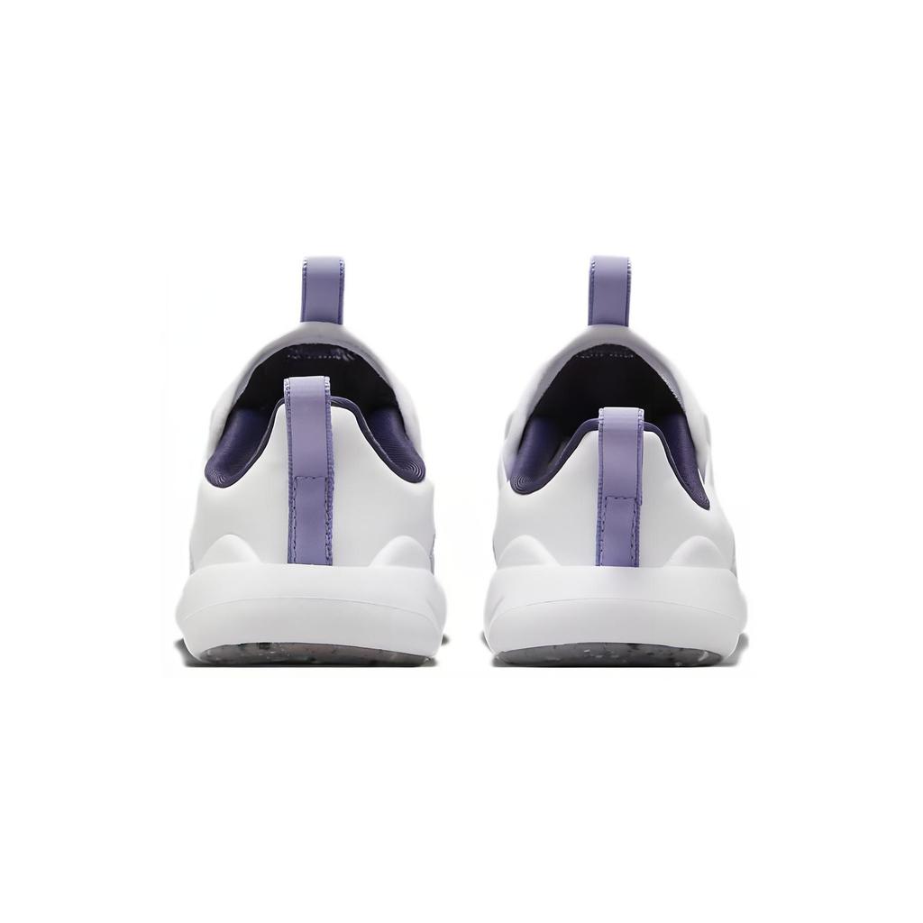 Nike E Series 1.0 TD Slip Resistant Cushioning Breathable Low top Toddler Shoes White Purple Infant And Toddler DV4252-500