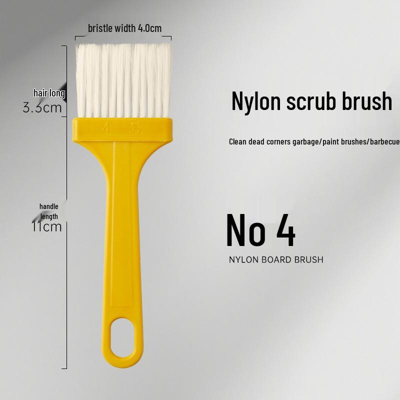 Nylon Bristle Art Brush with Wood Handle for Oil Painting