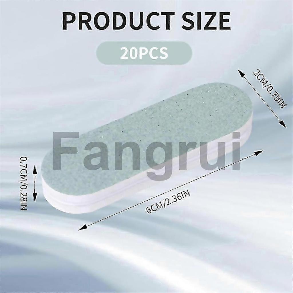 2025 For 20 Pcs Doublesided Cleaning Buffing Bars Polish Sticks For Jewelry