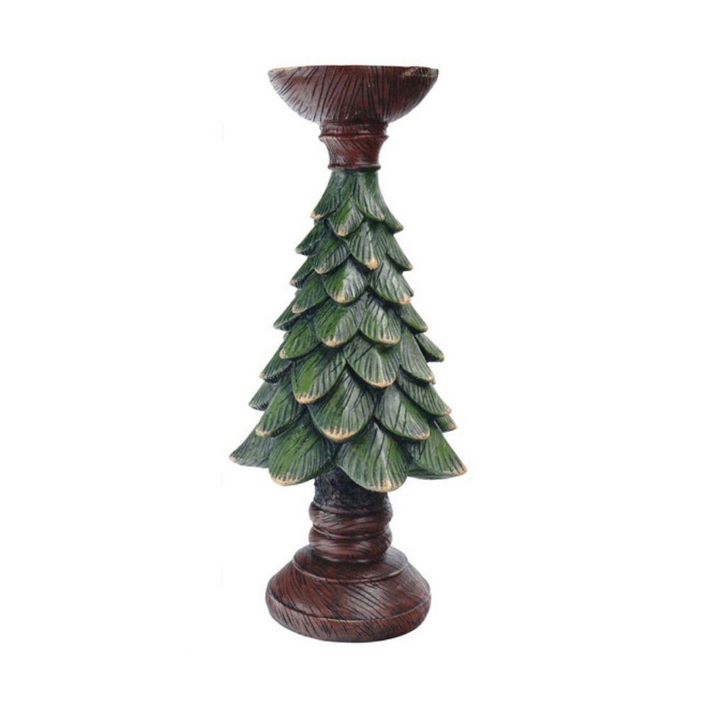 Vintage Candle Holder Resin Candlestick Stand Ins Style Candle Stand Ornament  New Year