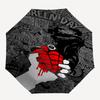 1PC Green Day Album Artwork Automatic Open/Close, 8-Rib Durable Frame Compact Travel Umbrella for Men & Women S1222040