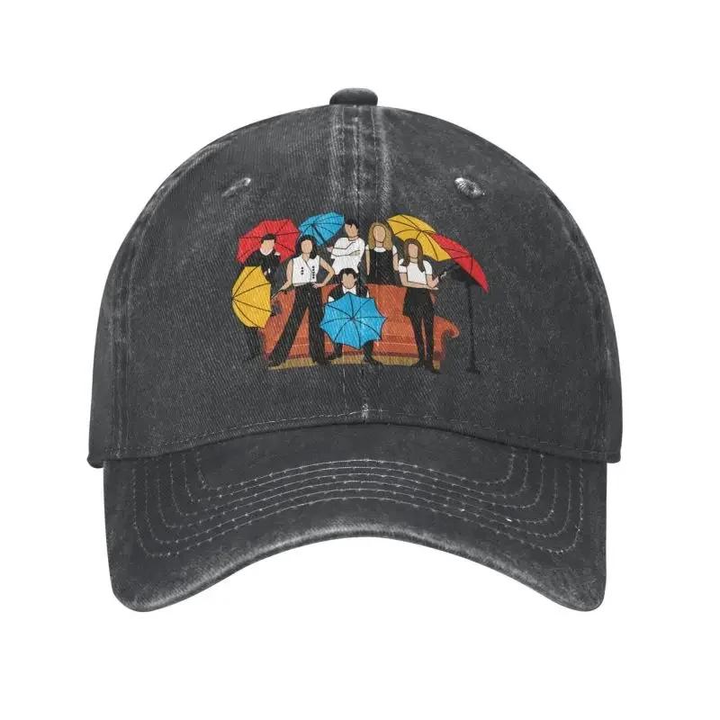 Custom Classic Cotton Friends TV Show Baseball Cap Unisex Women Adjustable Dad Hat Sun Protection