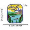 Embroidered Iron-On Patches, Vintage Clothing Badge Emblem Stickers for DIY Garment Decor