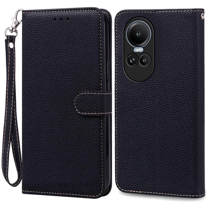 For OPPO Reno 10 5G Case Wallet Leather Flip Case For OPPO Reno 10 Pro 5G Case Phone Covers For Oppo Reno 10 Pro Plus Covers
