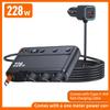 228W Car Charger Adapter USB PD QC3.0 Socket Cigarette Lighter Car Socket Splitter with Switch Quick Charge Adapter Acesssories