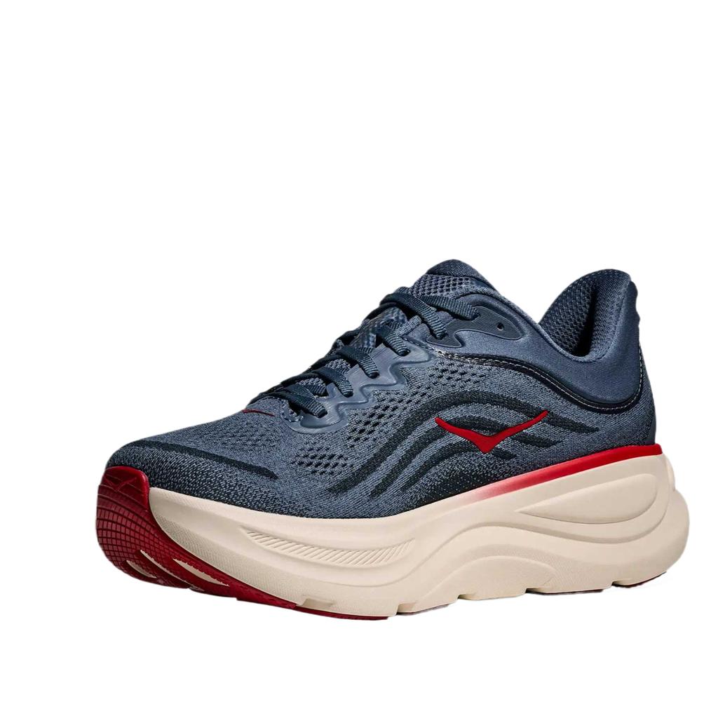 HOKA ONE ONE Bondi 9 Mesh Cushioning Abrasion Resistant Breathable Rebound Low top Running Shoes Men's 1162011-TDRC