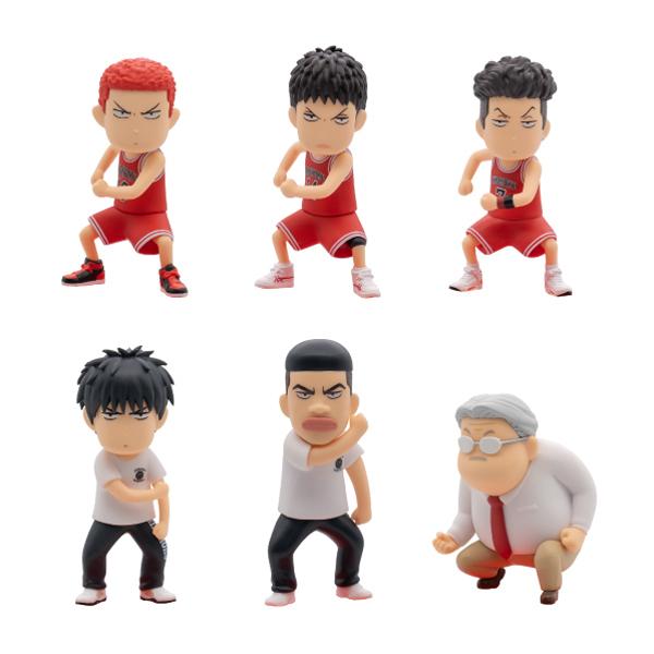 

THE FIRST SLAM DUNK FIGURE COLLECTION Shohoku SET 2 Japan NEW