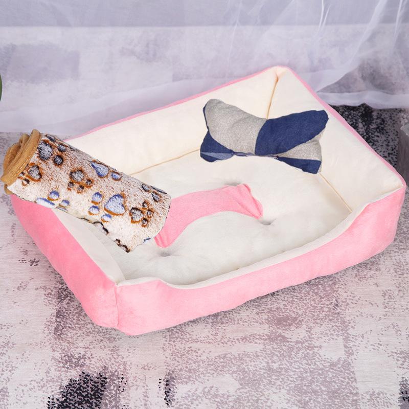 Four Seasons Universal Pet Nest: Warm Cushion for Large Dogs & Cats