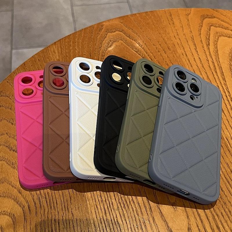 Weiche Flüssigsilikon-Telefonhülle für iPhone 11 12 13 14 15 Pro Max Plus XS X XR Max Stoßfeste Stoßstangenrückseitenhülle